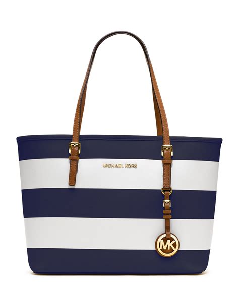 michael kors white and blue purse|michael kors navy blue purse.